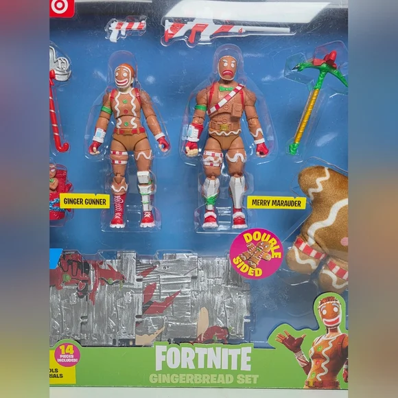 Fortnite Gingerbread Set – Ginger Gunner & Merry Marauder (Target Exclusive) - Picture 4 of 8